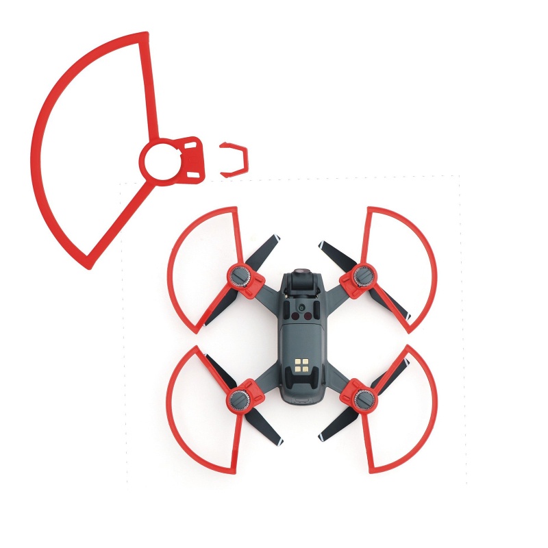 Zzz 4pcs Bumper Pelindung Baling-Baling Drone Dji SPARK