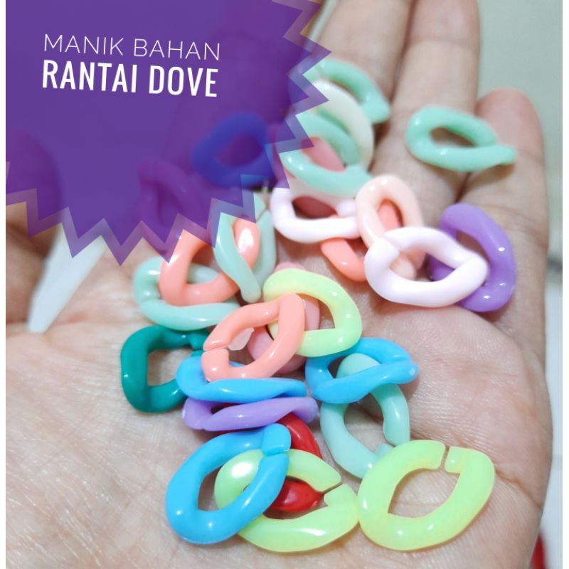 Manik Rantai dove/rantai dove