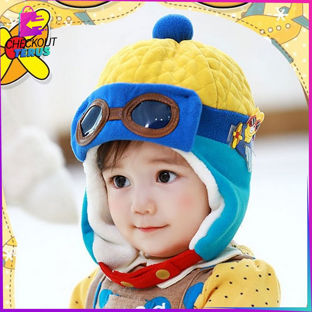 CT P16 P23-30 Topi Kupluk Bayi Pompom Topi Anak Bayi Rajut Topi Anak Bucket Rajut Topi Korea Bunny Hat Topi Pilot Topi Kupluk Unicorn Topi Karakter Lucu