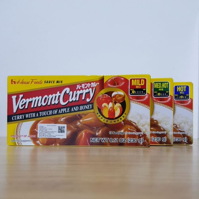 

Vermont curry 230gr - bumbu kari Jepang