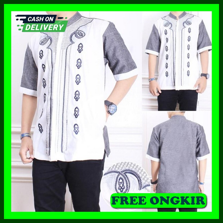 Baju Lebaran Kekinian Koko Lakilaki Import Atasan Muslim Pria Kekinian Baju Koko Pria Dewasa Murah B