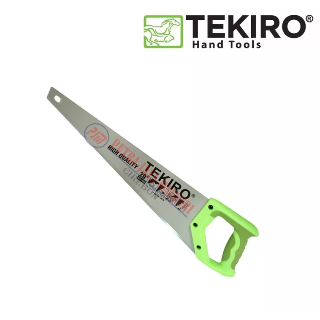 Tekiro Hand Saw 2 Teeth / Gergaji Kayu 2 Mata 18 Inch 450 mm 7 TPI