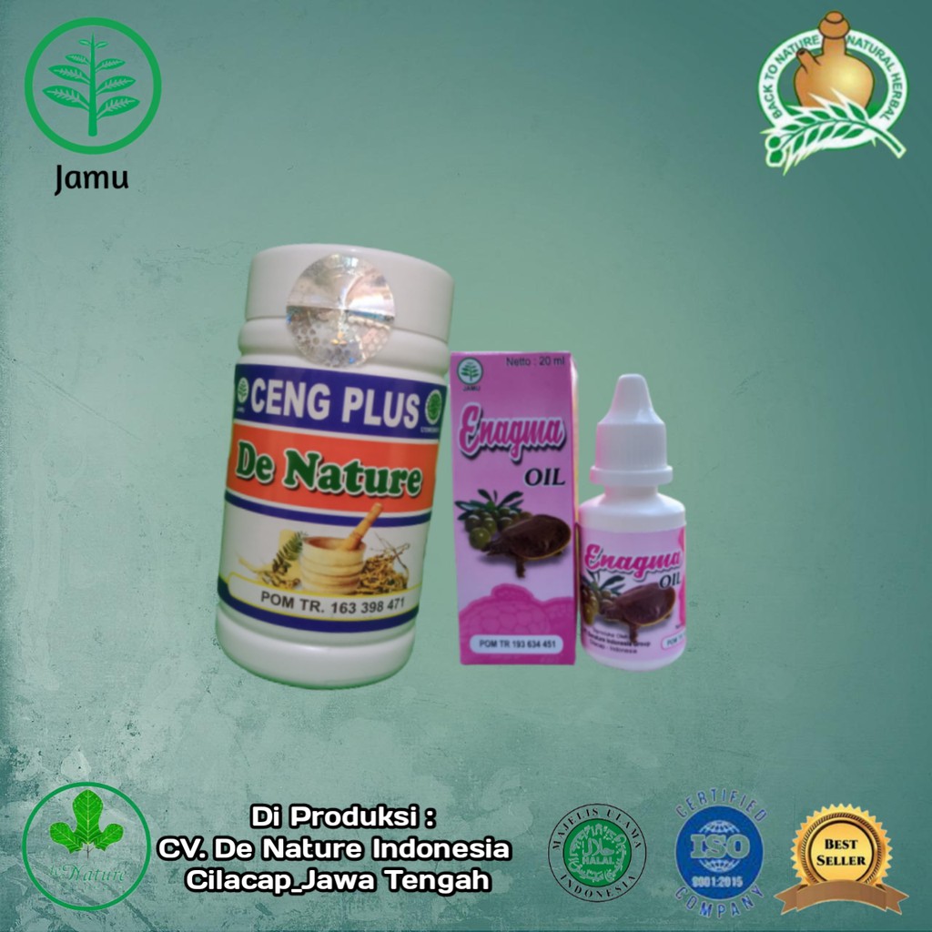 Ceng Plus Dan Enagma Oil De Nature Ampuh