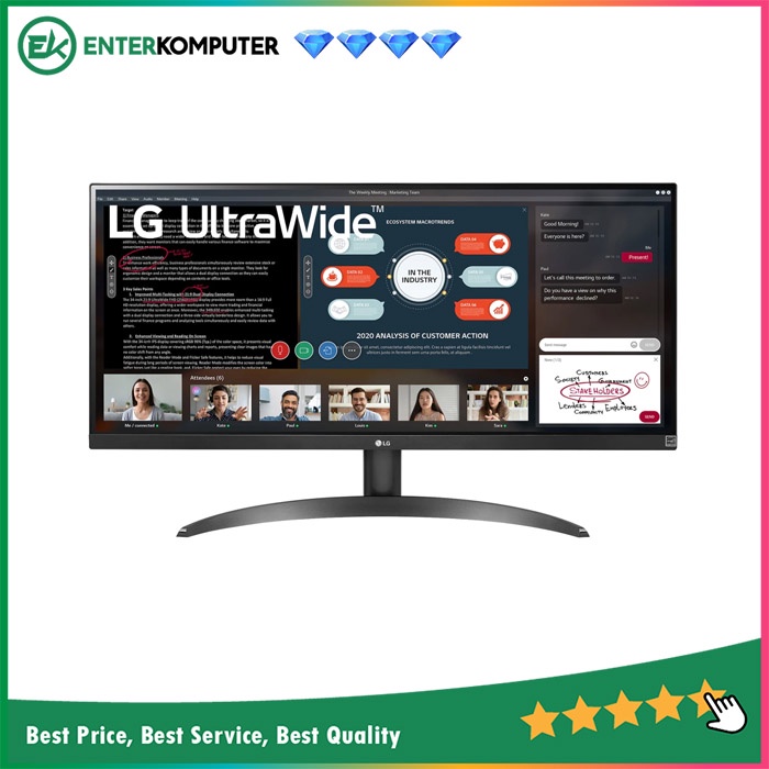 LG 29&quot; LED 29WP500B - UltraWide IPS Gaming Monitor With AMD FreeSync