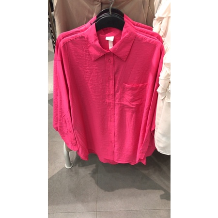 SALE H&M KEMEJA POLOS WANITA