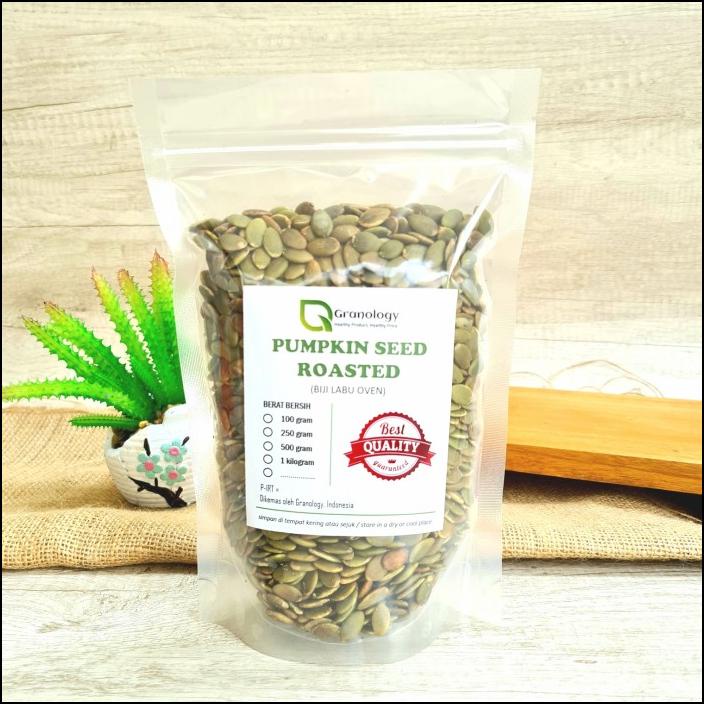 

BIJI LABU OVEN / ROASTED PUMPKIN SEED (500 GRAM) BY GRANOLOGY
