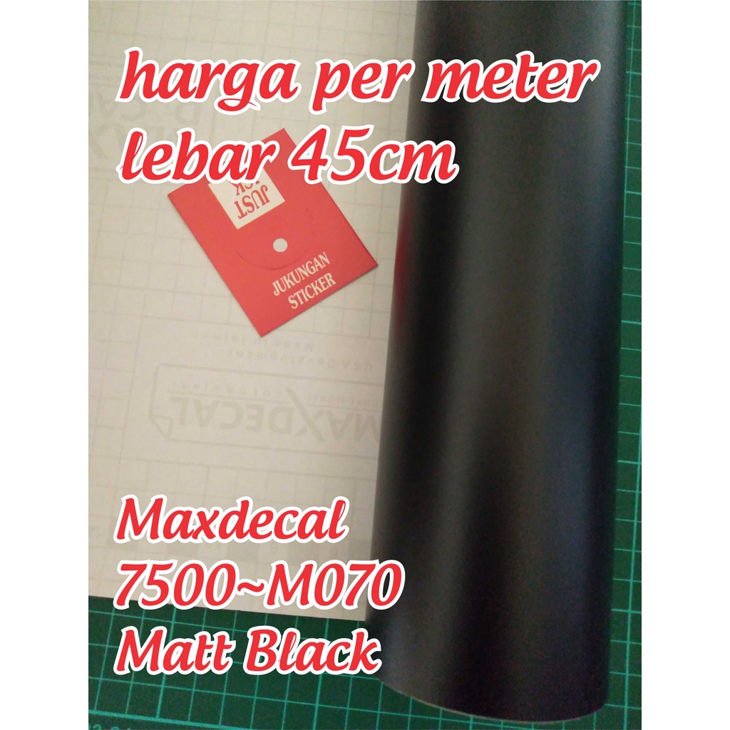 Jual Sticker Maxdecal Matt - Sticker Matte - Doff Skotlet Max decal Dop