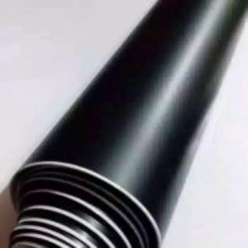 Stiker skotlet Background Akuarium hitam doff skotlet Black doff premium super kuat