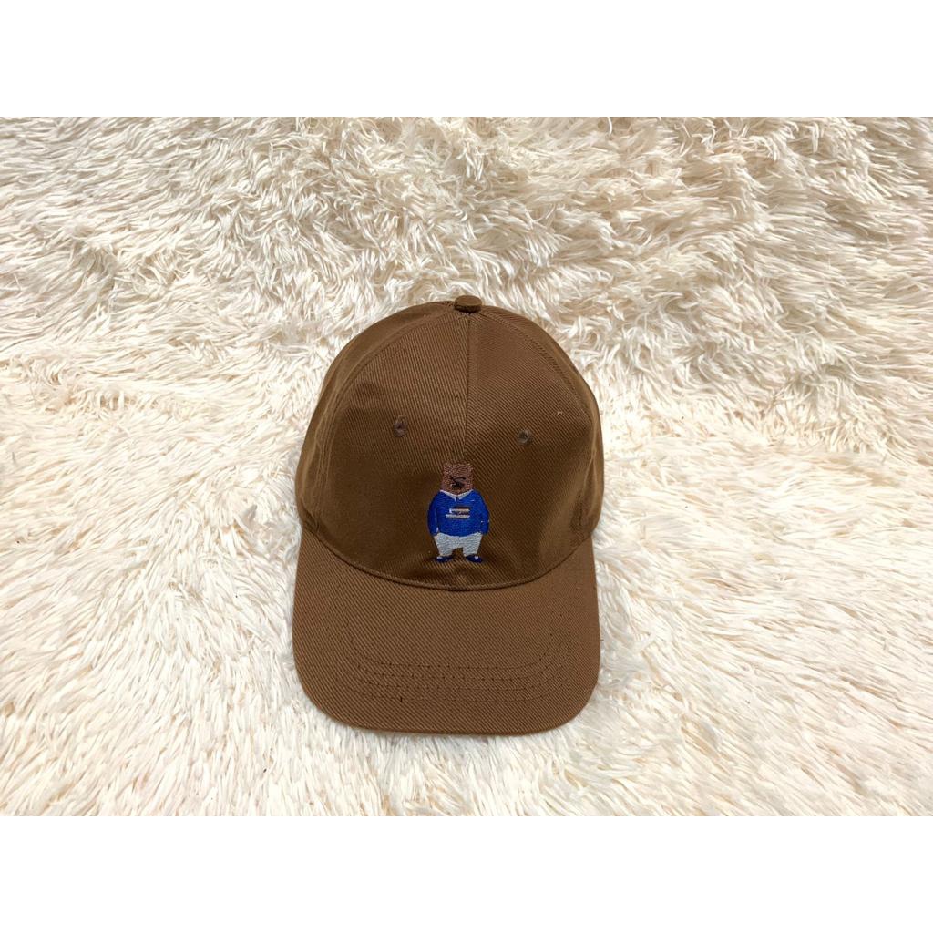 topi lagi trendyl Topi Baseball Bordir Bear Topi Beruang berdiri