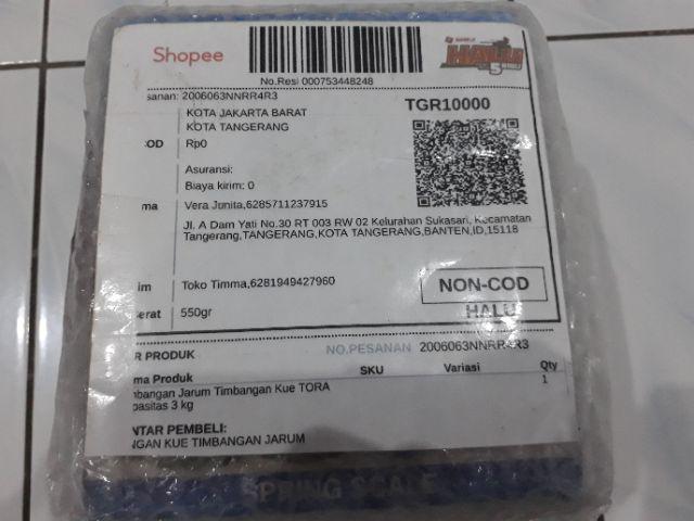 Timbangan Jarum Timbangan Kue Tora Kapasitas 3 Kg