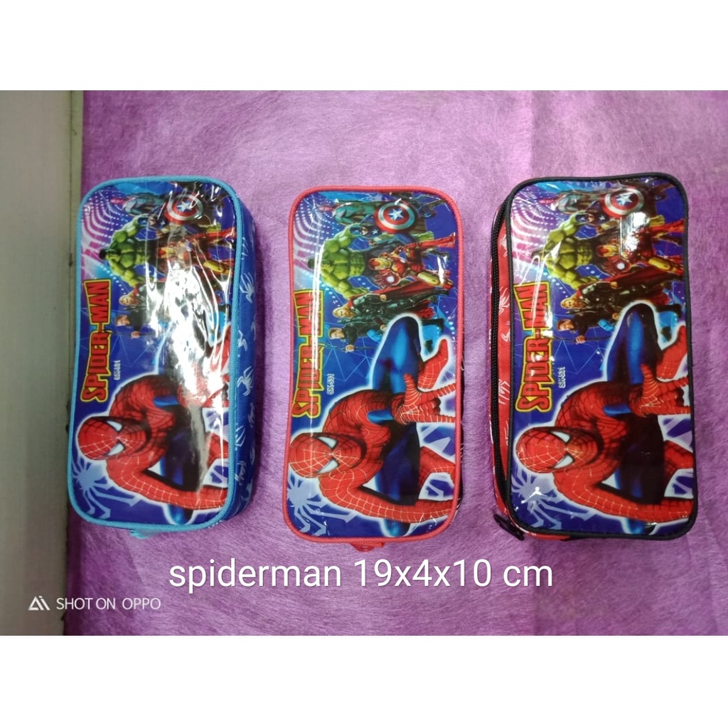 

tempat pensil spiderman murah yayang k531