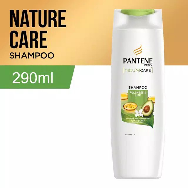 Pantene Shampoo Nature Care Fullness &amp; Life 290 ml