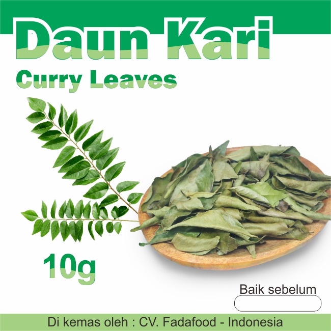 

Daun Kari Kering - daun salam koja kering (10gr)