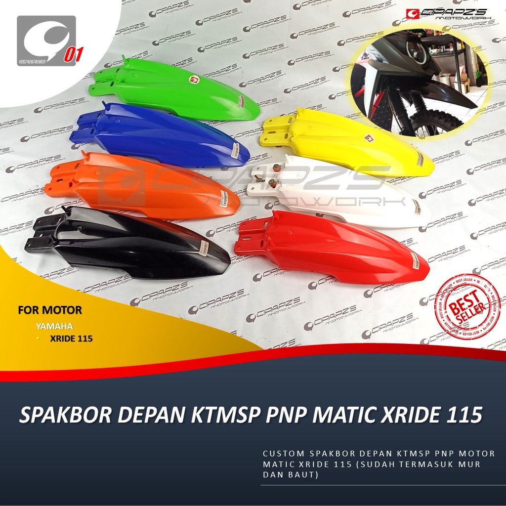 SPAKBOR DEPAN KTMSP PNP XRIDE 115 / SPAKBOR DEPAN