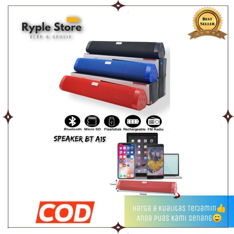 Speaker Bluetooth Wireless A15 A12 A13 Soundbar High Bass Quality