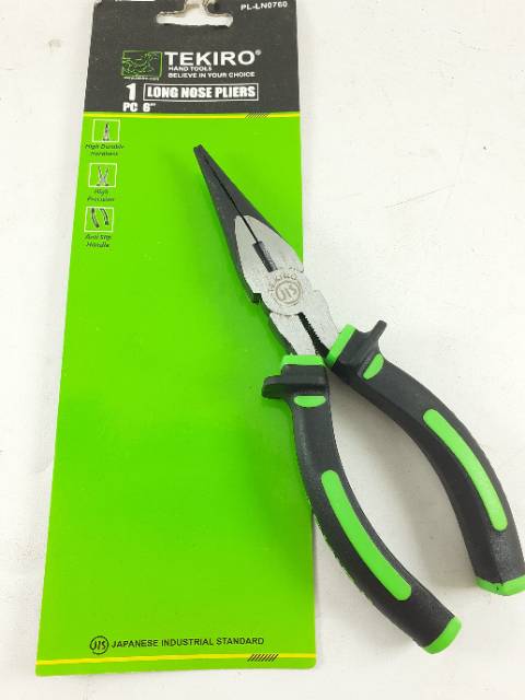 Tekiro Tang Lancip 6 Inch  Long Nose Pliers 6&quot; Tang Cucut