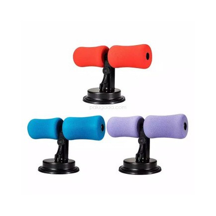 [COD] Alat Fitnes Sit Up Stand Holder Helper Fitnes Bench Olahraga Penahan Kaki Portable - Ungu Merah Biru