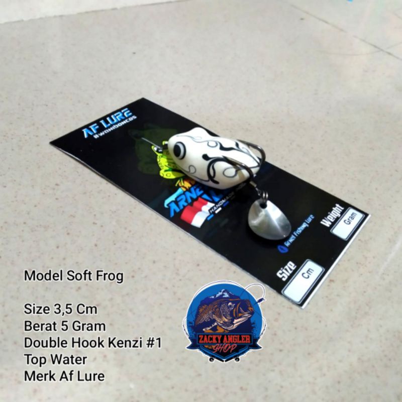 Soft Frog Af Lure  3,5 Cm Umpan Casting/Umpan Gabus