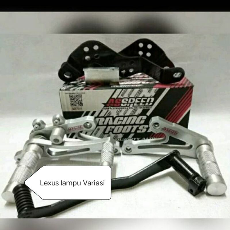 underbone set AS SPEED racing Foot Step motor blade 125new