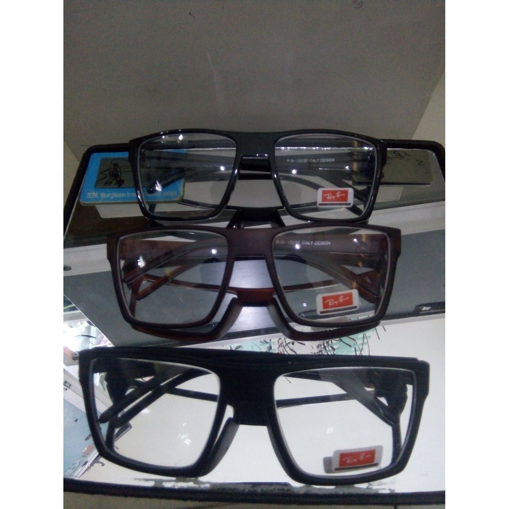 DISKON frame kacamata kotak besar murah