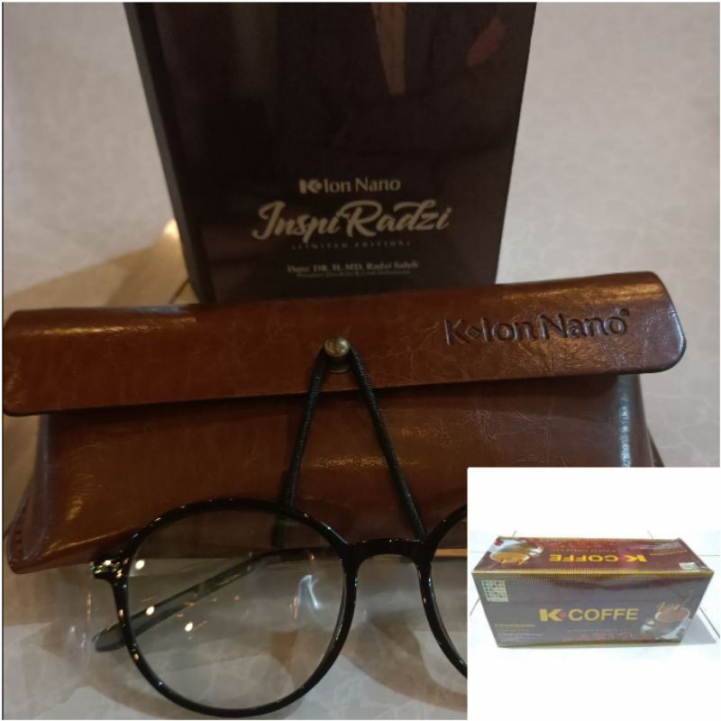 Kacamata K-Ion Nano InspiRadzi Limited Edition FREE 1 dus Kopi Gingseng 4In1