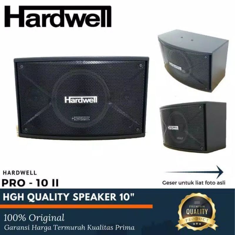 Speaker pasif hardwell pro-10ll original speaker pasif hardwell 10 inch