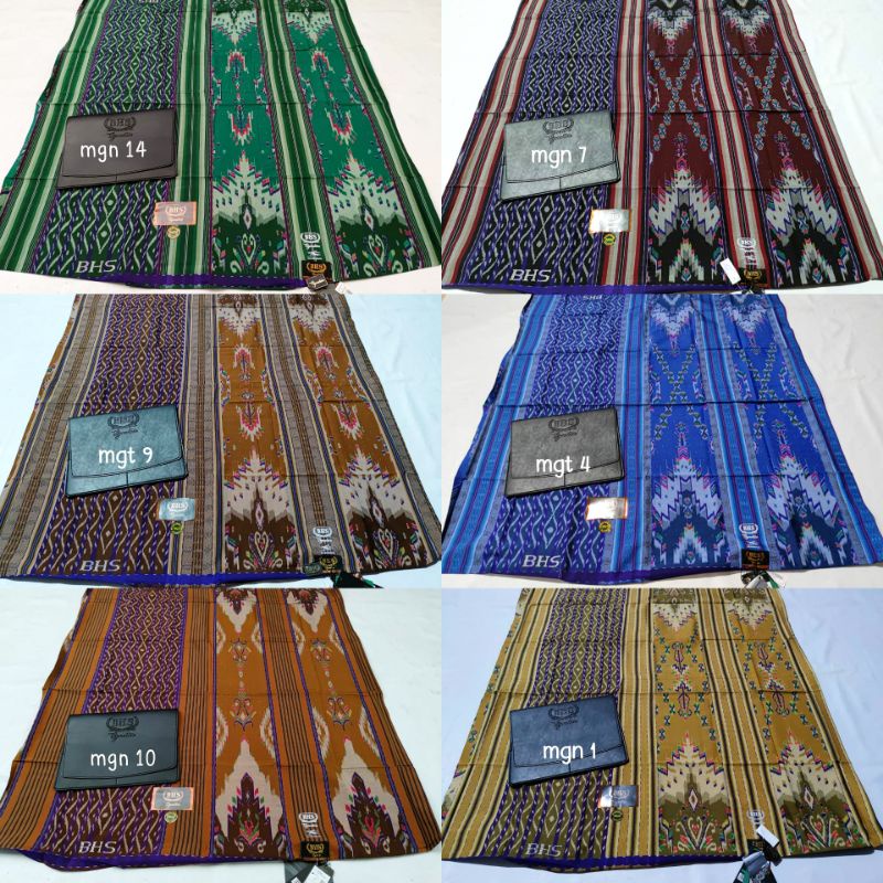 Sarung BHS Royal MGT MGN MST Tenun Sutra Mustamin Mercerized Original Behaestex
