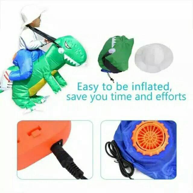KOSTUM DINOSAURUS PESTA ANAK COSPLAY KARAKTER DINO LUCU