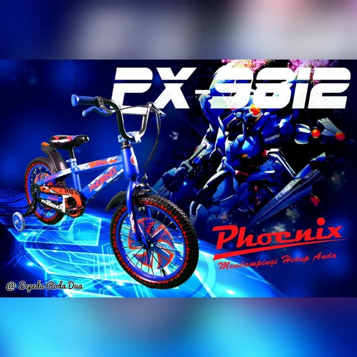 Unik Sepeda BMX Phoenix 9812 (18") Limited