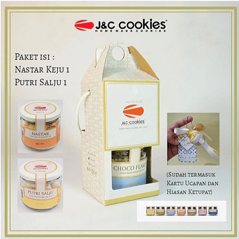 

JNC COOKIES, PARCEL LEBARAN JNC COOKIES TOPLES KACA