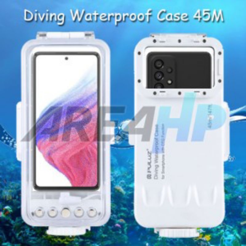 Puluz Diving Waterproof Case Casing Cover 45M Samsung A33,A53