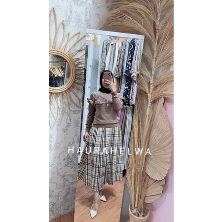 ROK FLANEL IMPORT MIDI 7/8 TARTAN HAURAHELWA-4