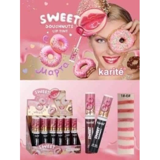 [Per Batang] Liptint Karite Sweet Doughnuts / Donut Tint 70479-47