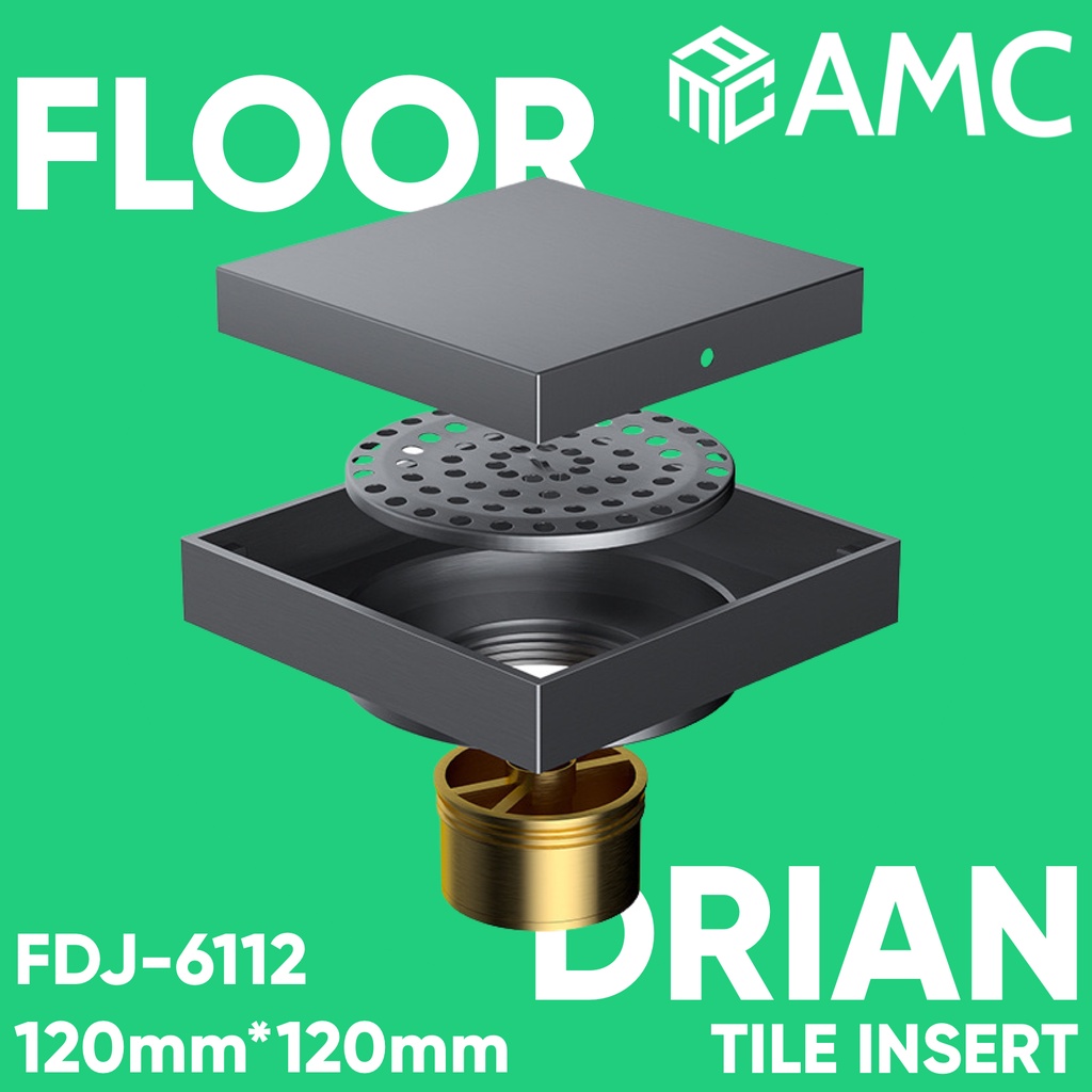 AMC FDJ 6101 Floor Drain Strainer Saringan Got Kamar Mandi Anti Bau / Kecoa / Tikus