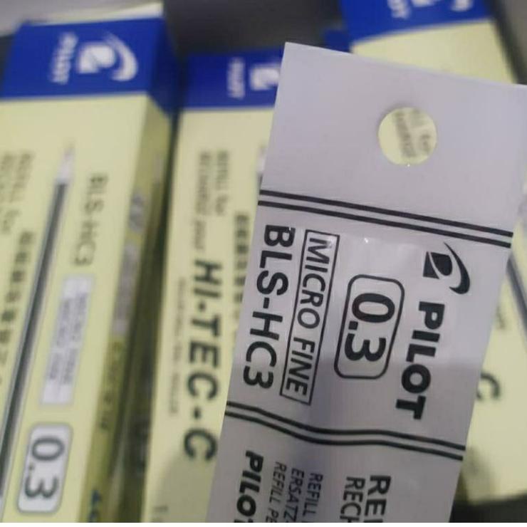 

Telah Hadir.. refill isi ulang hi tec pilot 0.3 lusinan per pak