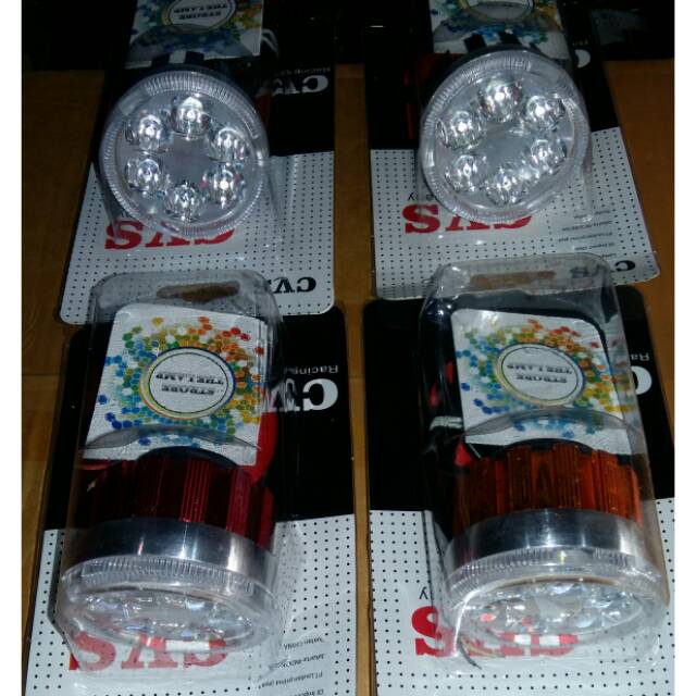 Lampu Tembak 6 LED + Angel