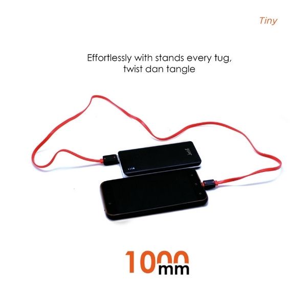 Kabel Data USB Micro 200 CM Fast Charging JETE Tiny - Garansi 2 Tahun