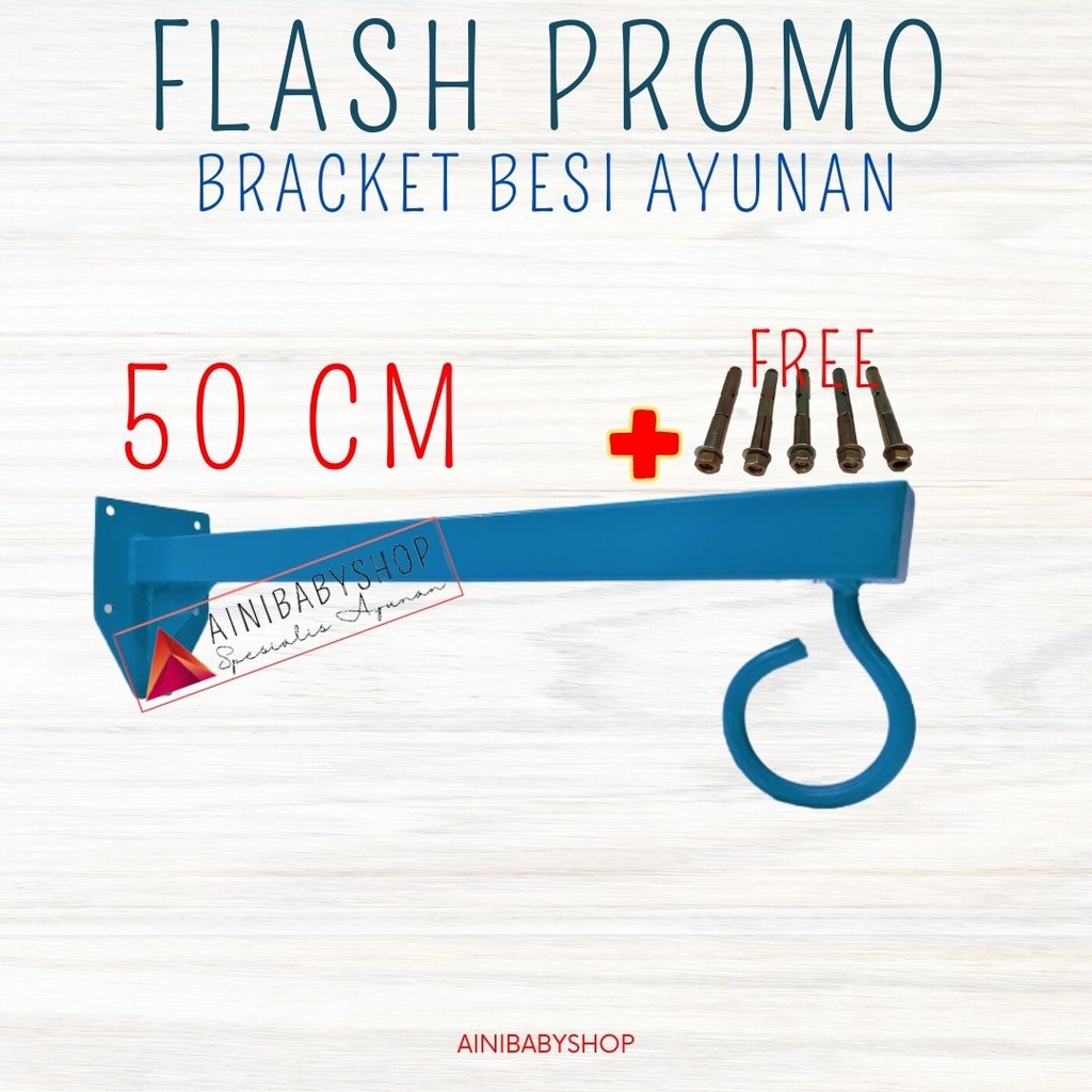 BRACKET Tembok Bracket Ayunan Bayi ainibabyshop FLASH PROMO