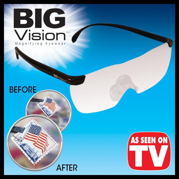 BIG VISION GLASSES MAGNIFIER / KACAMATA PEMBESAR