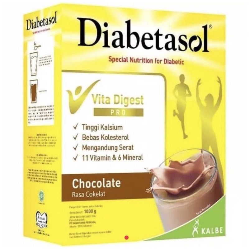 

Diabetasol Vita Digest Cokelat 1000 gr