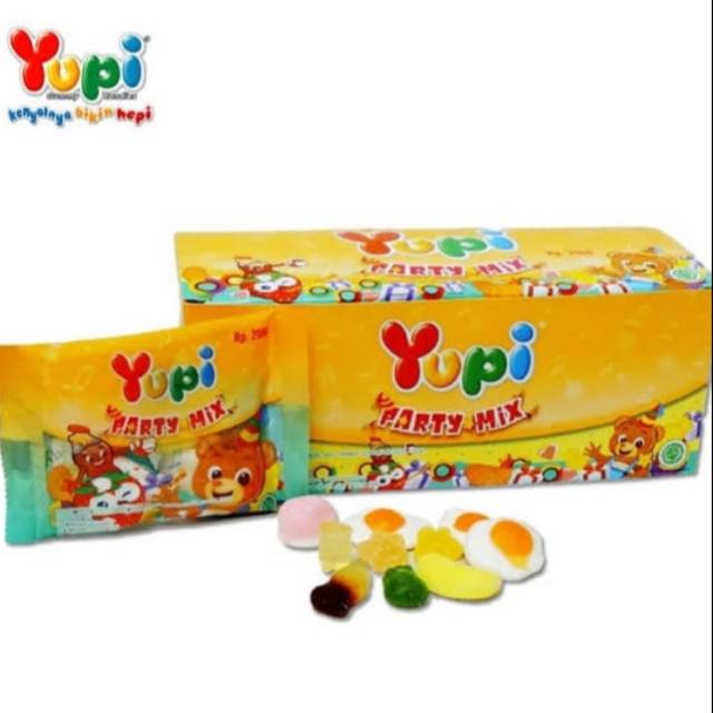 

Yupi Party Mix isi 12sachet /kotak