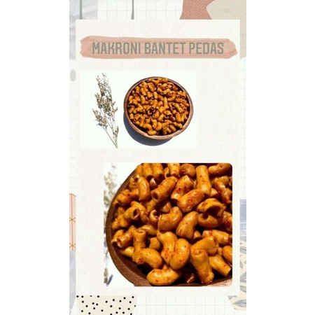 

makroni bantet extra pedas 250gram
