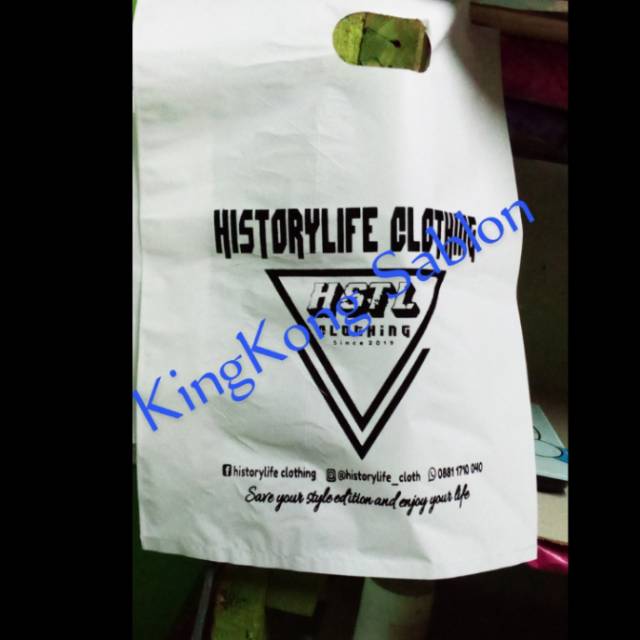 

Plastik plong 30x40 plus sablon isi 200pcs