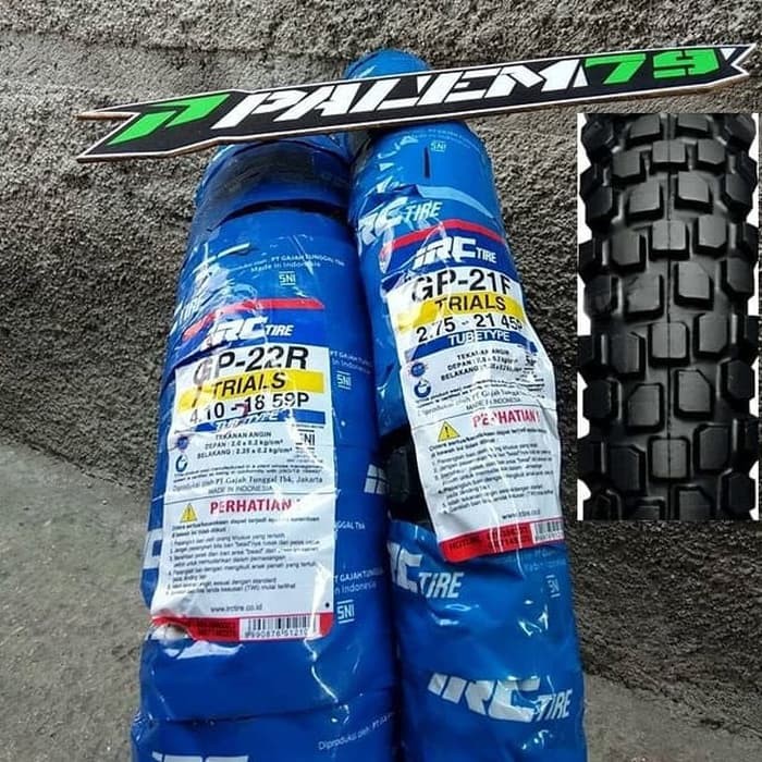 Diskon Ban Ori KLX 150 L BF 21 18 Standar Pabrik - Depan Belakang Berkualitas