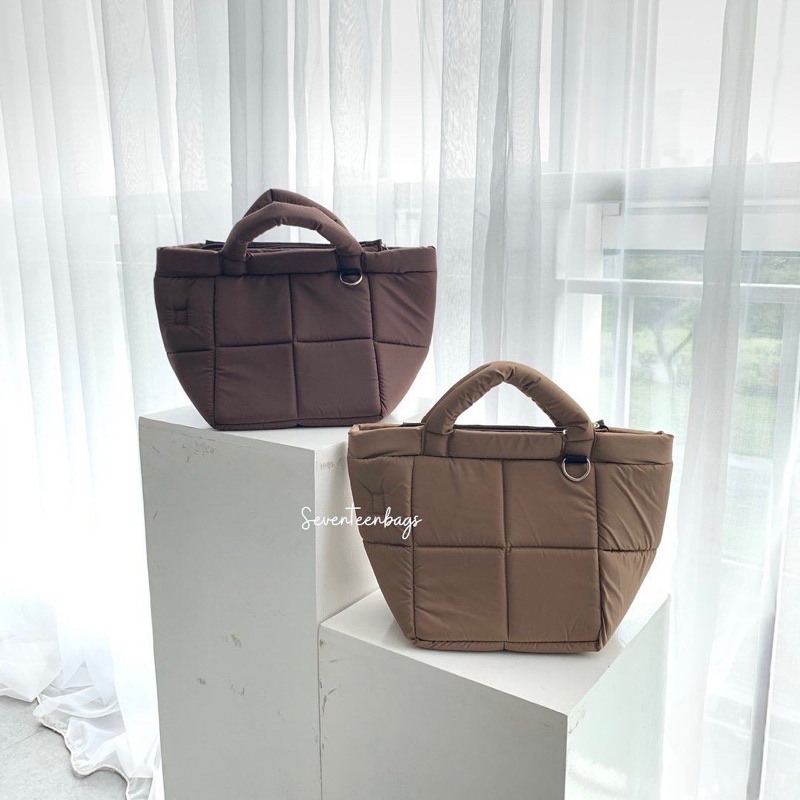 ARCELL - PUFFY GRANDE WARNA BARU | Tas Selempang Wanita