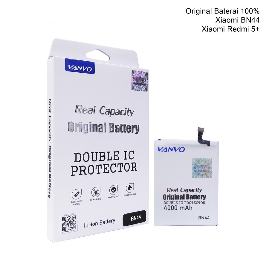 BATERAI VANVO BATERAI ORI 100 BN44 XIAOMI REDMI REDMI 5 PLUS / 5+