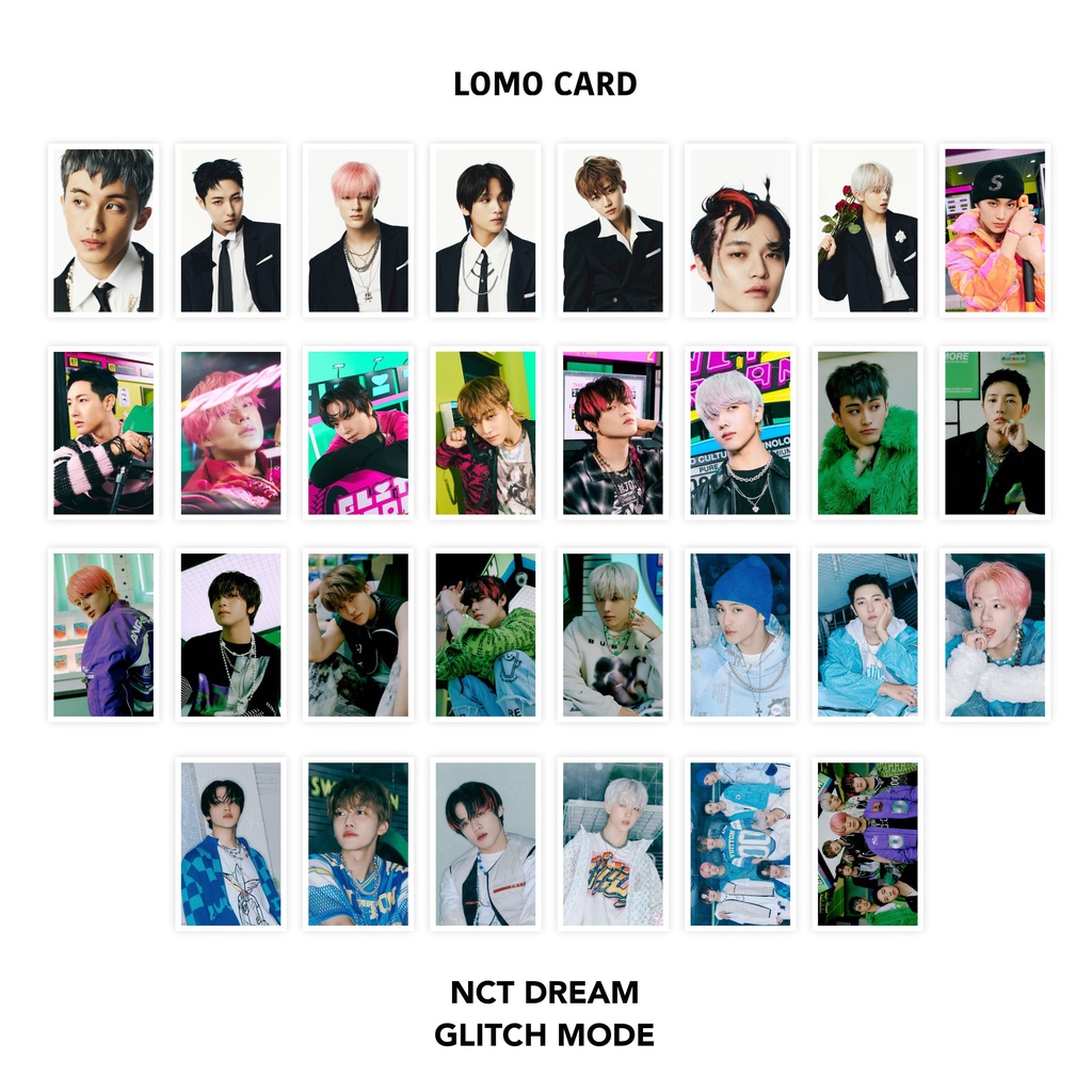 Lomo Card NCT Dream Glitch Mode