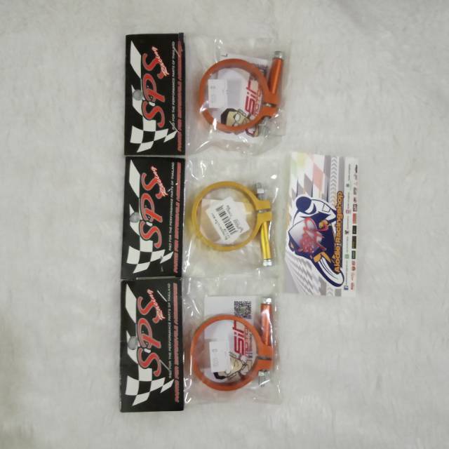 Breket shock tabung pisah SPS - kleman breket shock tabung pisah SPS