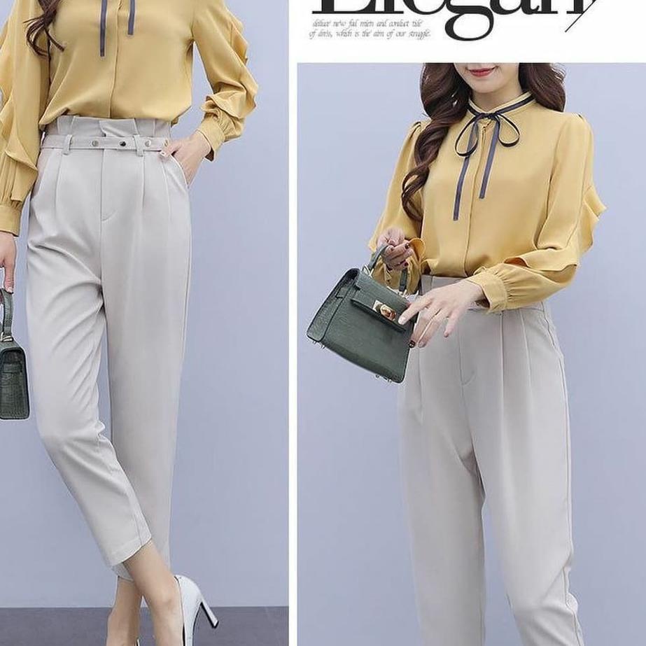 Paling Disukai.. Baju Muslim Wanita Ootd Wanita Set Hijab Nomi Set 2in1 Setelan Remaja Wanita Kekini