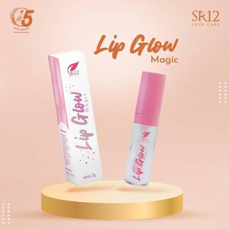 LIP GLOW MAGIC SR12 ORIGINAL BPOM PERONA BIBIR GLOWING LIP OIL